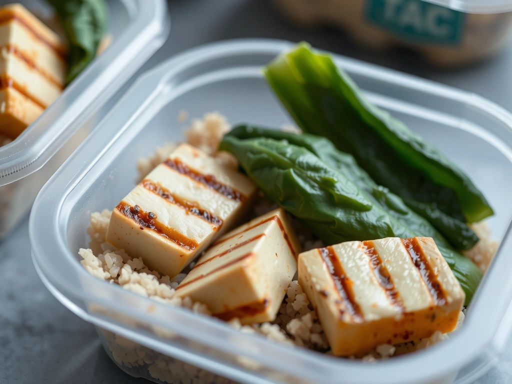Portioned meal container